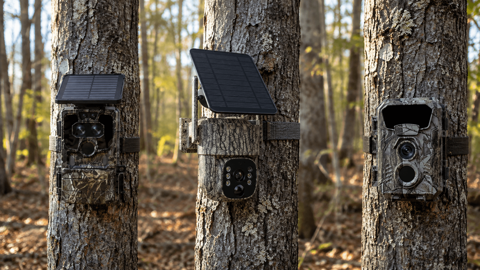 Do trail cameras need WiFi? Comparison of cellular, WiFi, and standard trail cameras in a forest