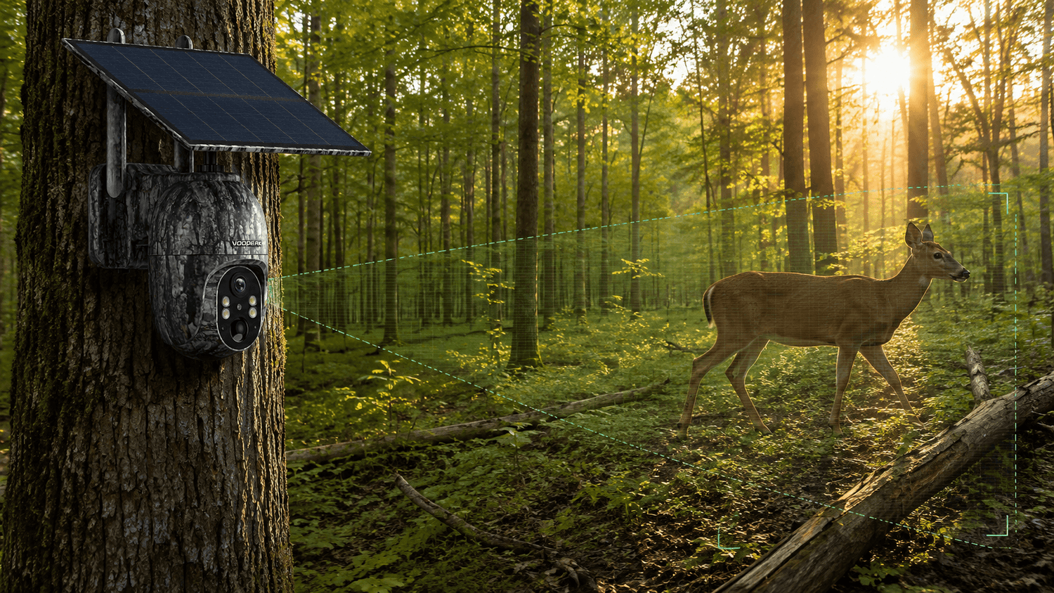 How Trail Cameras Work Motion Detection Explained using Voopeak TC27