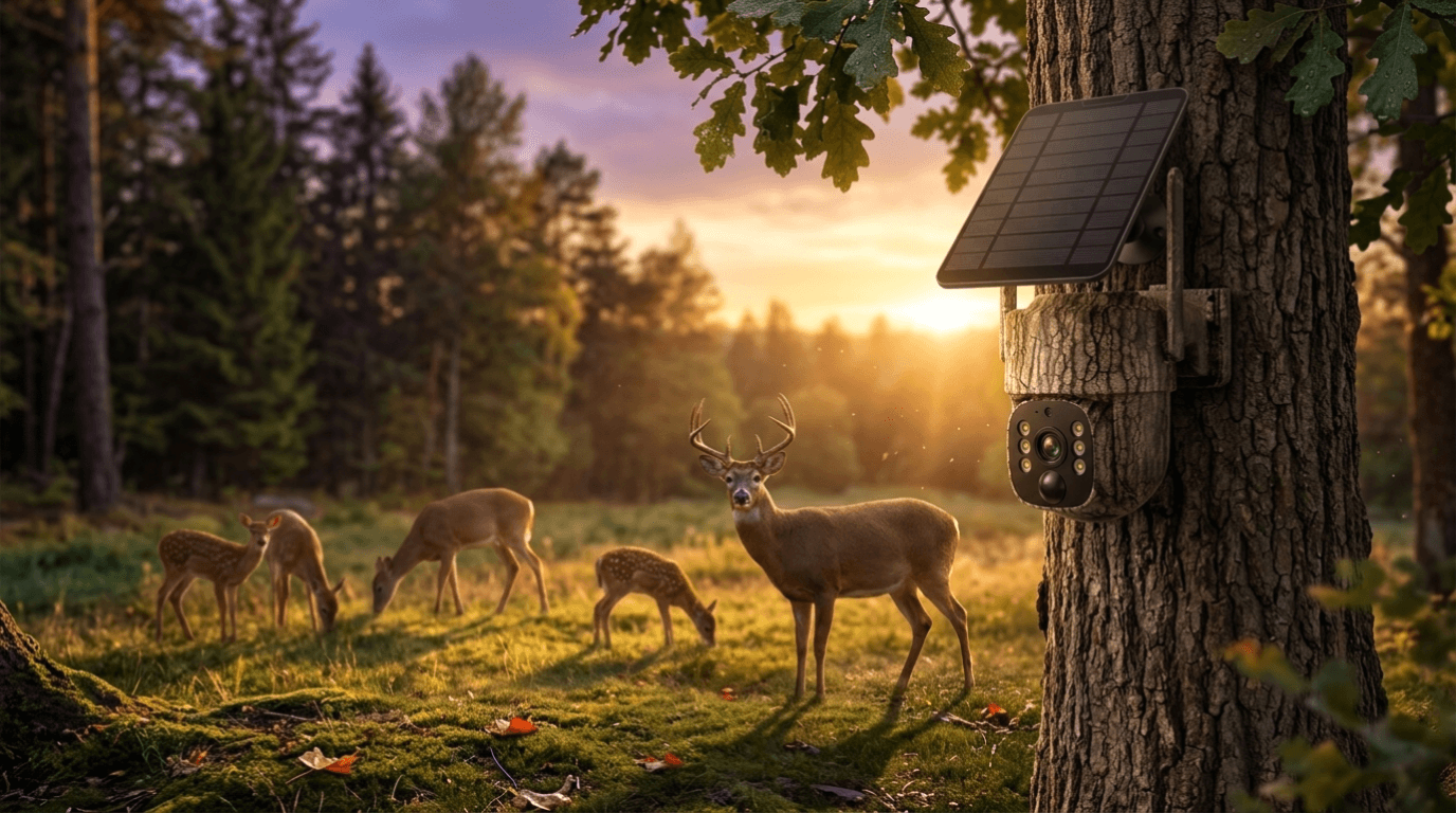 trail camera working without WiFi in remote forest