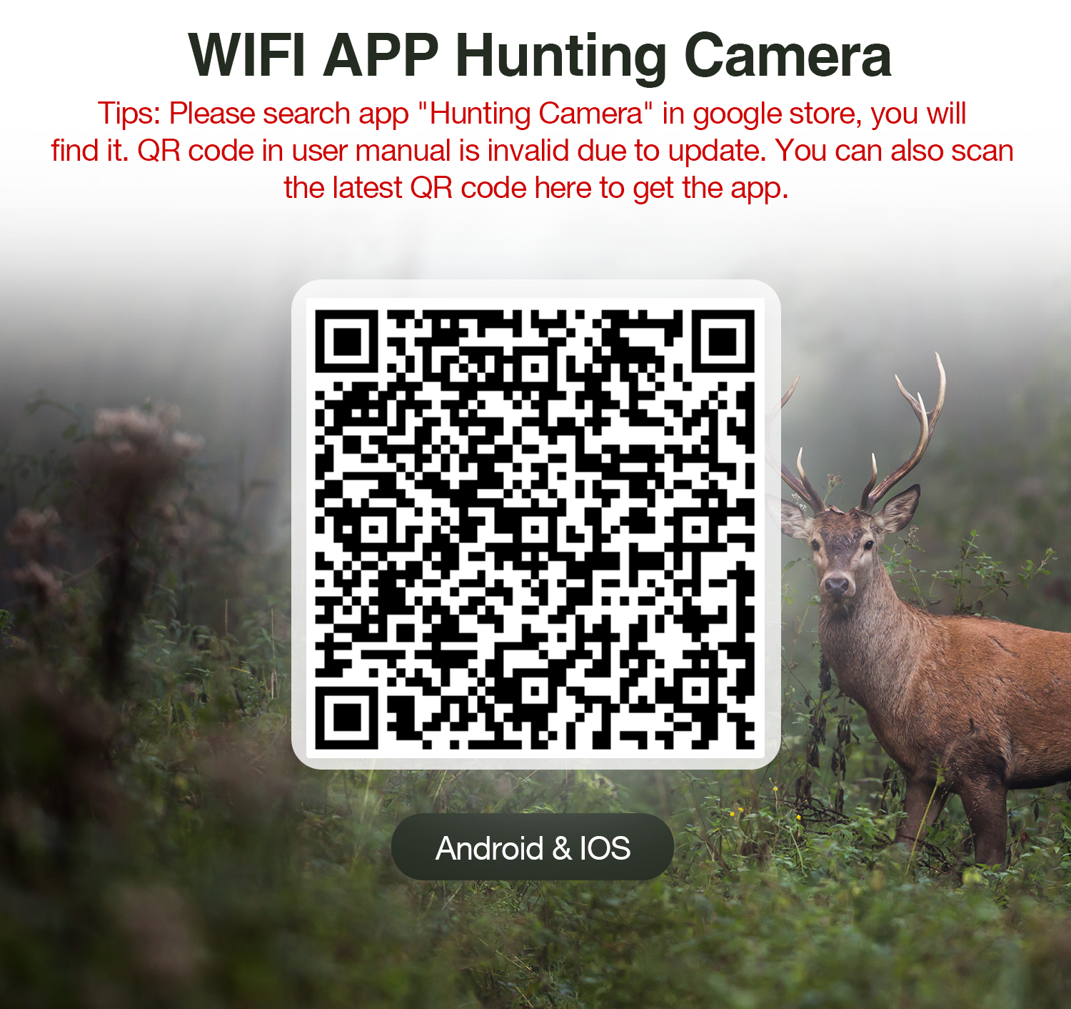 Voopeak T90 4K 24MP WiFi Bluetooth Trail Camera With Low Glow Night Vision(Only available in the AU)