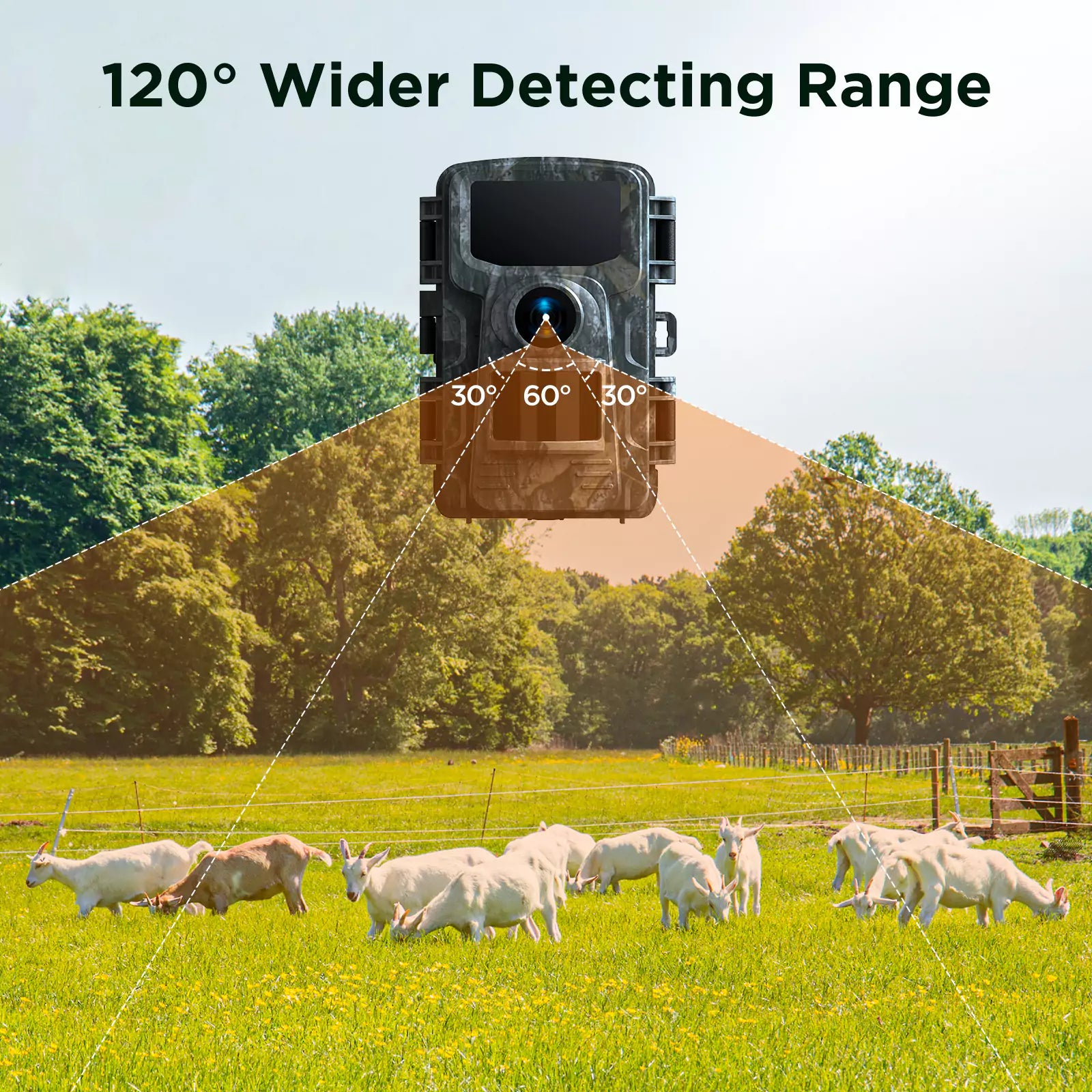 4K Low glow Hunting Trail Camera