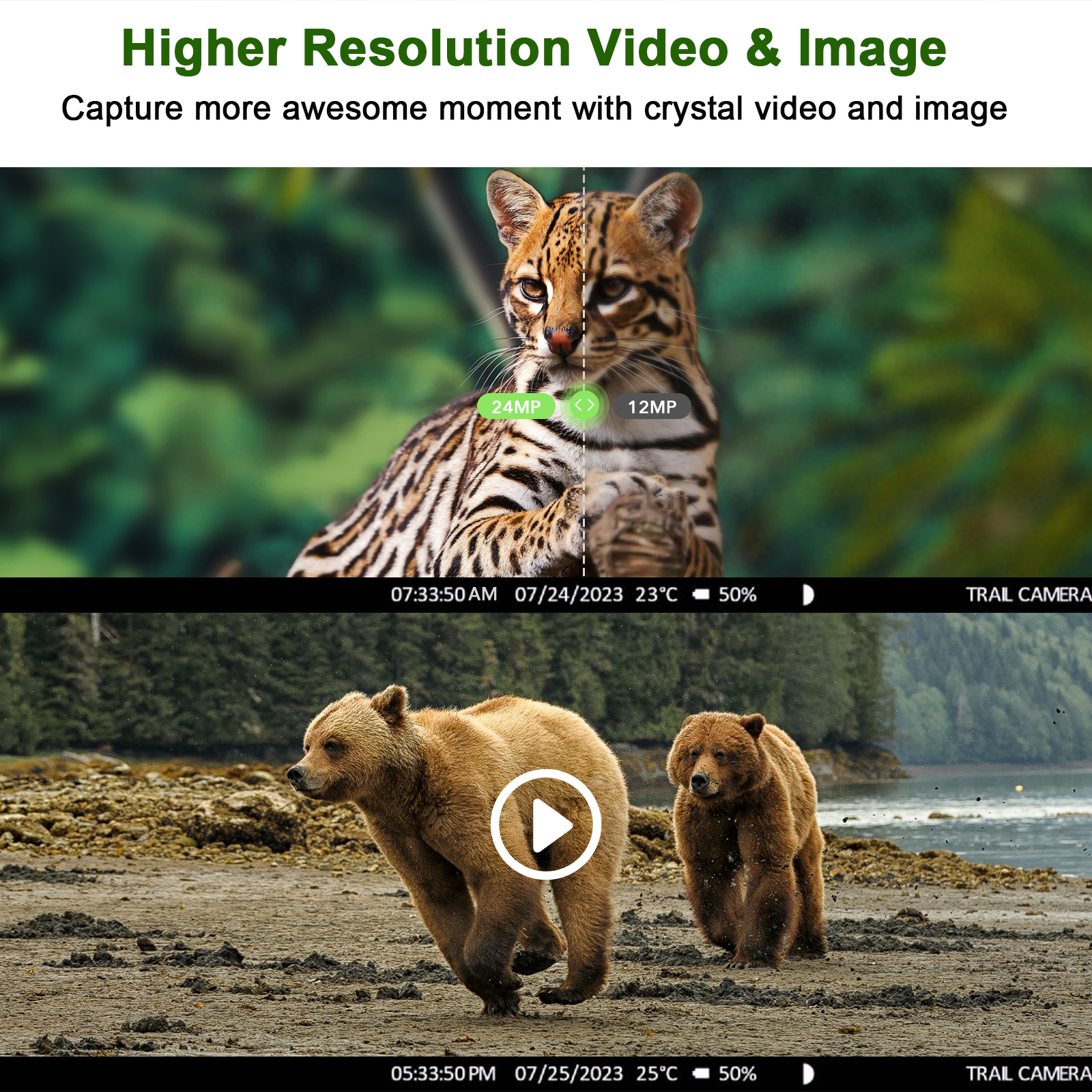 Celluar Trail Camera 4G LTE Wireless Game Camera