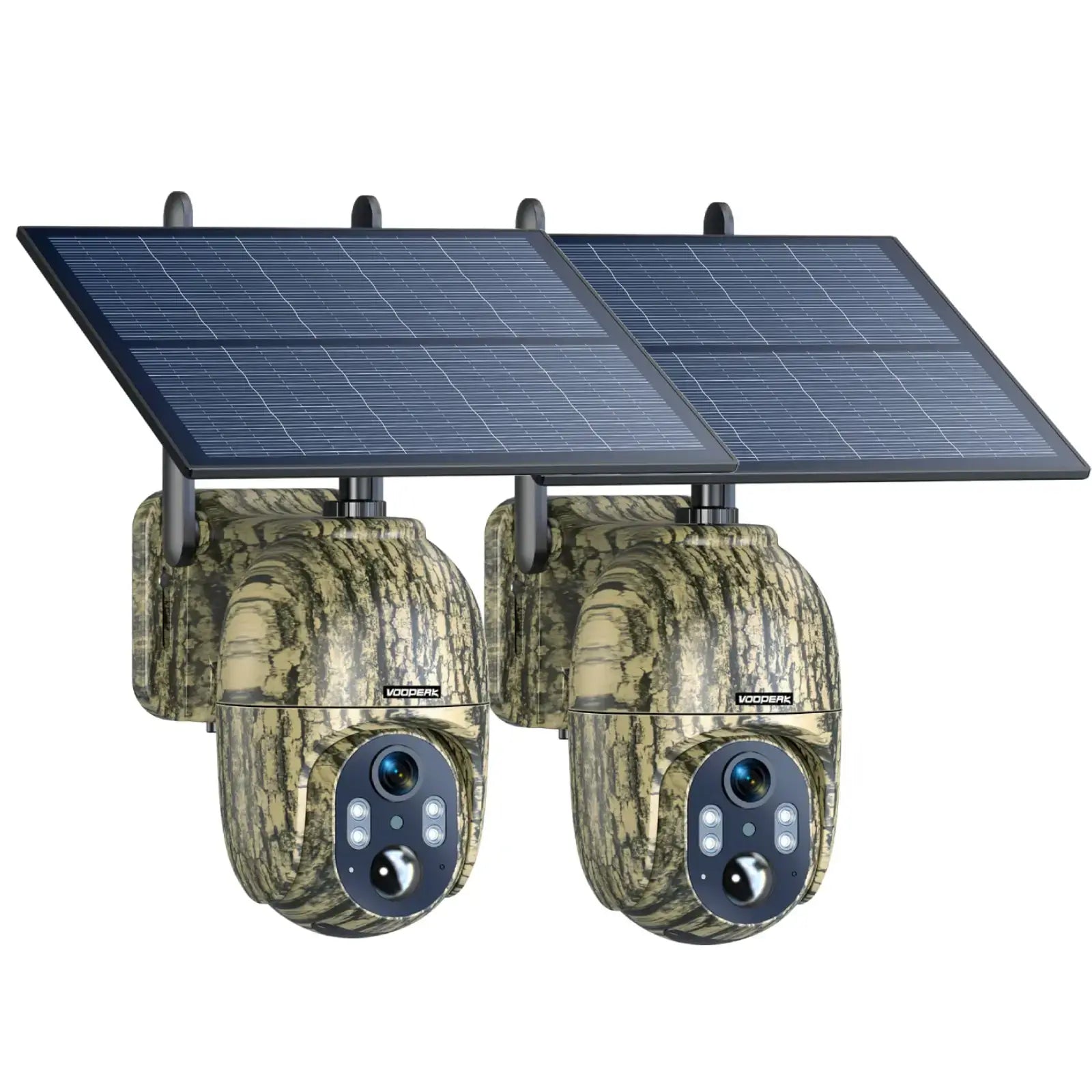 Voopeak TC17 4G LTE 2,5K 360° Live-Feed Solarbetriebene Mobilfunk-Wildkamera