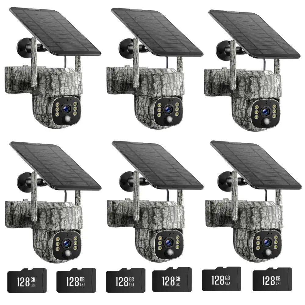 Voopeak TC32 360 degree Cellular Live Feed for Farm Security Cameras No wifi Needed