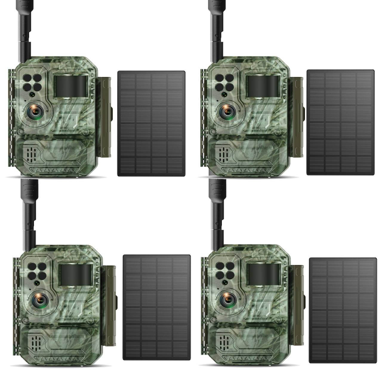 VOOPEAK TC35 4G Cellular Live Streaming Trail Camera with Color Night Vision