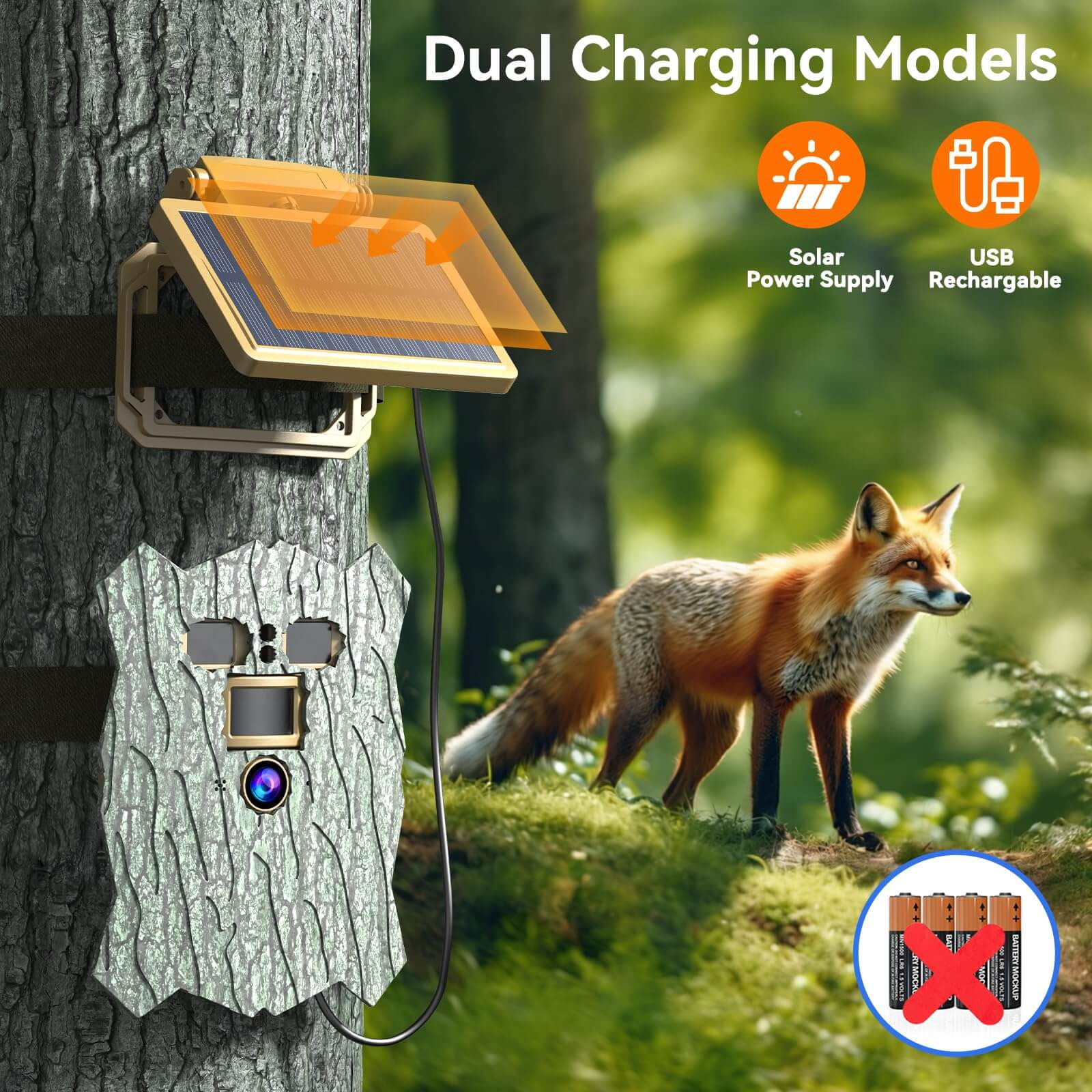 Hidden Tree Trail Camera