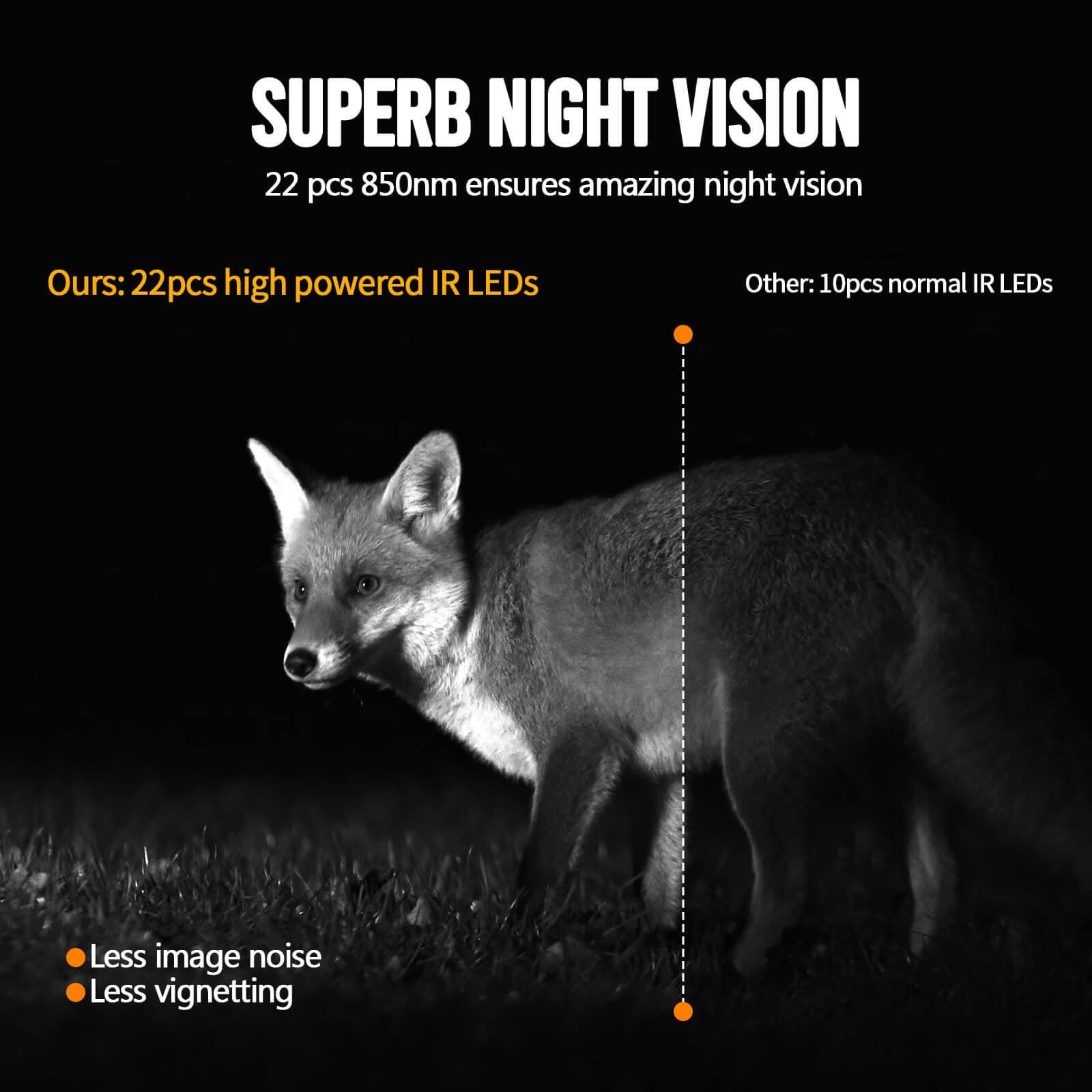 VOOPEAK TC28 Solar Powered WiFi Trail Camera with 850nm Night Vision