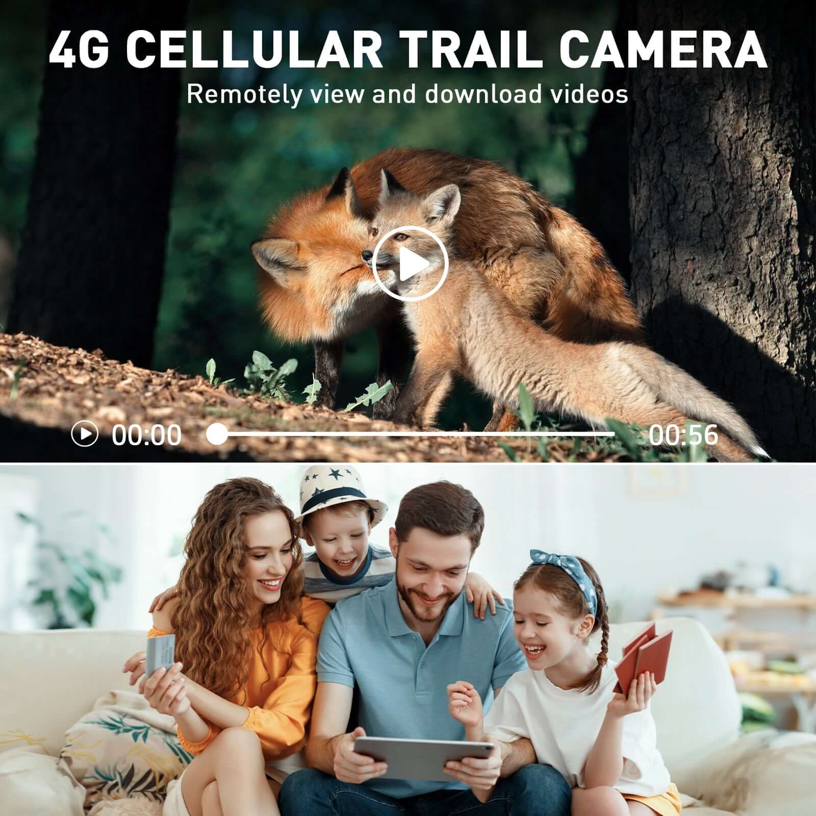 4G LTE Cellular Trail Camera