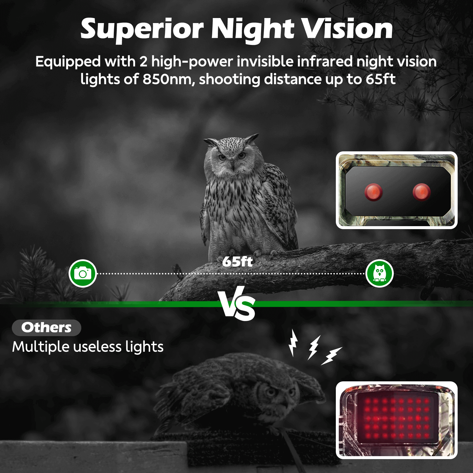 VOOPEAK TC31 Cellular Trail Camera 2.7K 32MP Hunting Camera