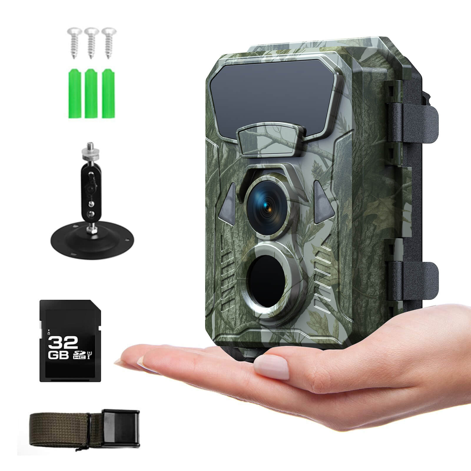 Voopeak TC33 Mini Wildlife 4K Trail Camera for Wildlife Monitoring