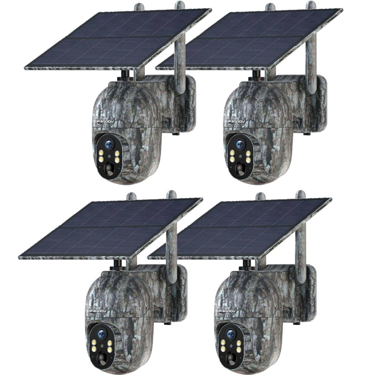 VOOPEAK TC27 2.5K 4G 360 ° Cellular Solar live feed Trail Camera Wildlife Deer Game Camera
