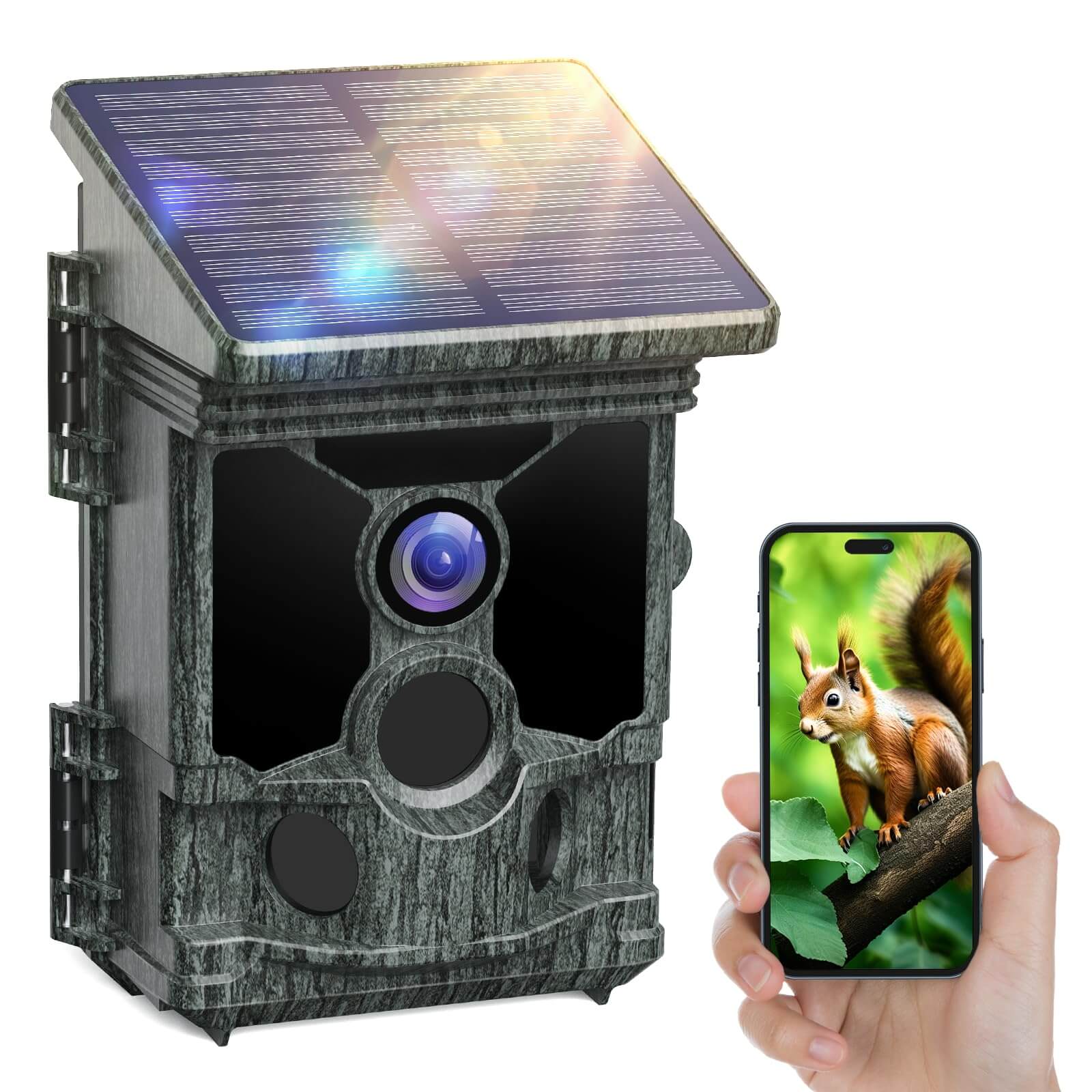Solar Powered Trail Camera With Wifi Voopeak