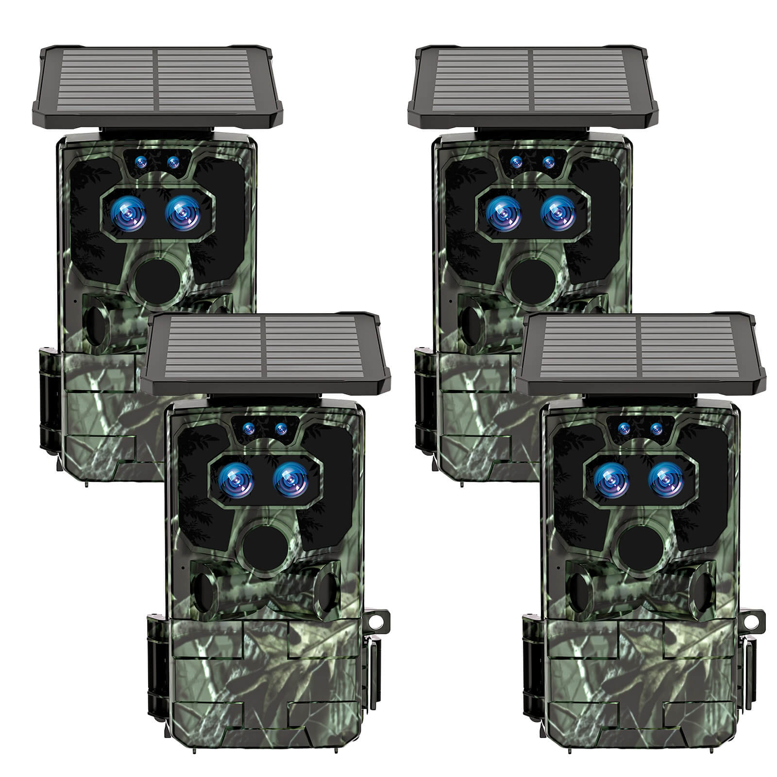 VOOPEAK TC37 4K 60MP High Resolution Solar Powered Wifi Trail Camera for Hunting and Wildlife Monitoring