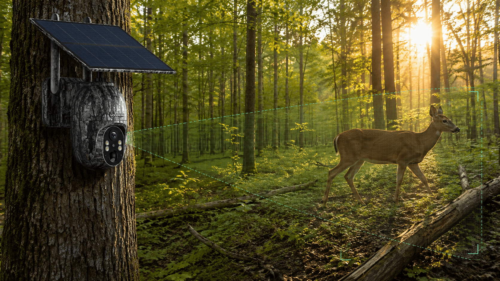 How Trail Cameras Work Motion Detection Explained using Voopeak TC27