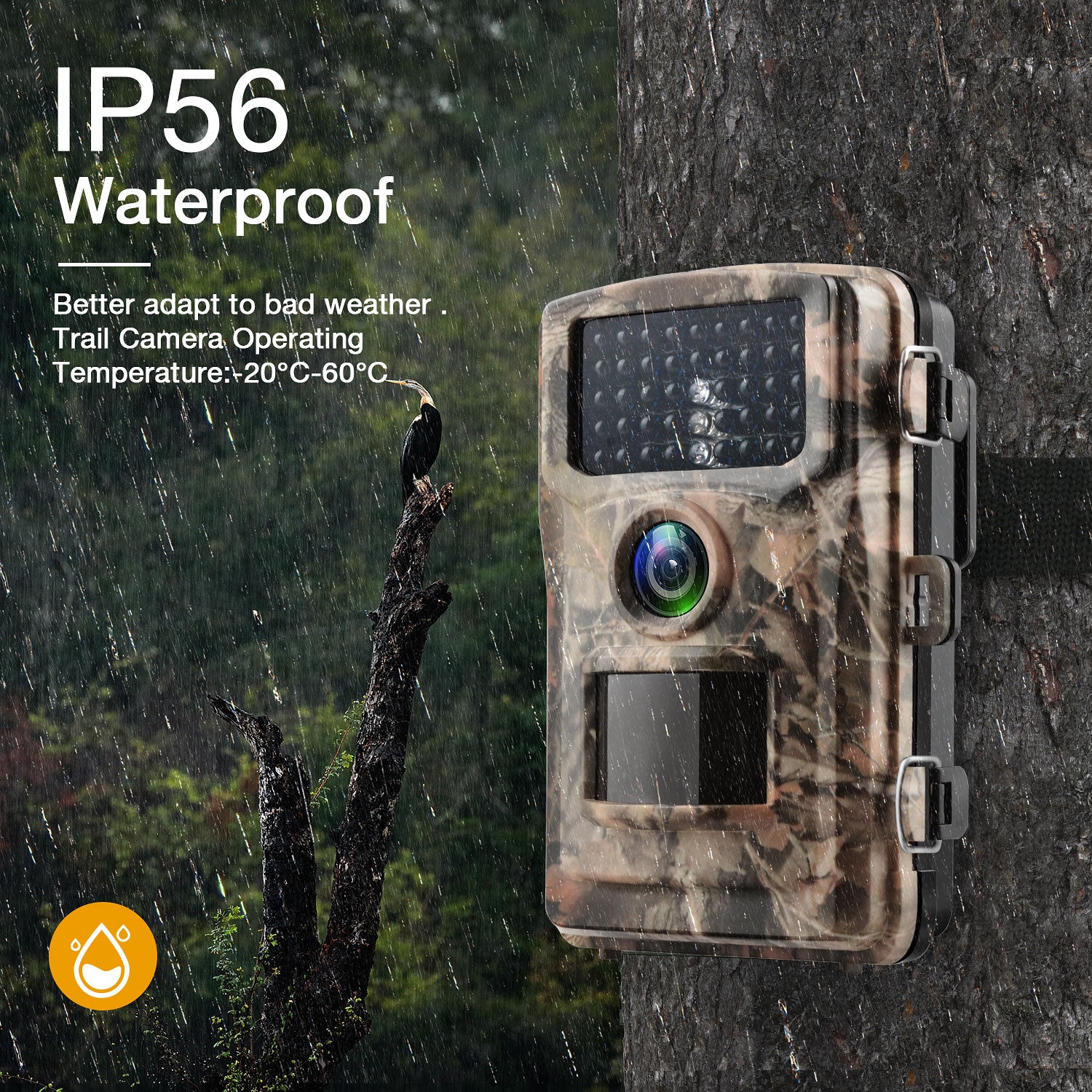Voopeak T40A FHD 4K & 42MP Trail Game Camera (Only available in the AU)