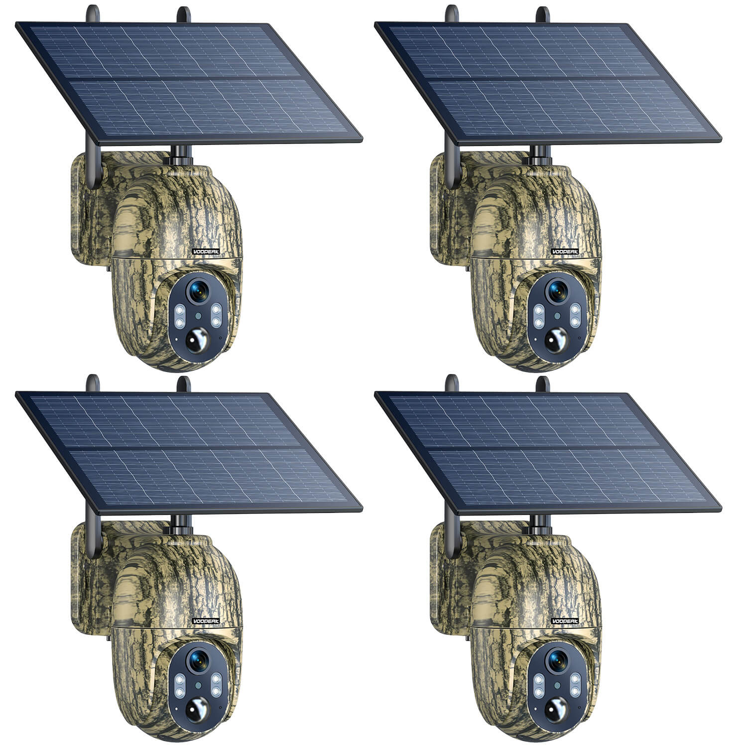 Voopeak 360 Degree 4G Cellular Motion Activated Trail Camera with Live Feed for Hunting and Security