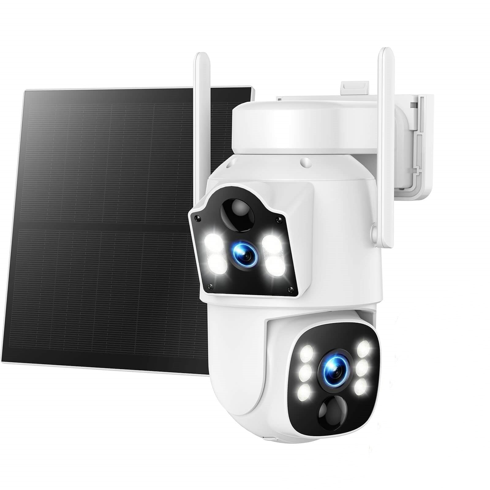VOOPEAK TC39 Dual Lens Cellular Trail Camera Solar Powered 4G LTE Game Camera for hunting wildlife Monitoring and Property Security