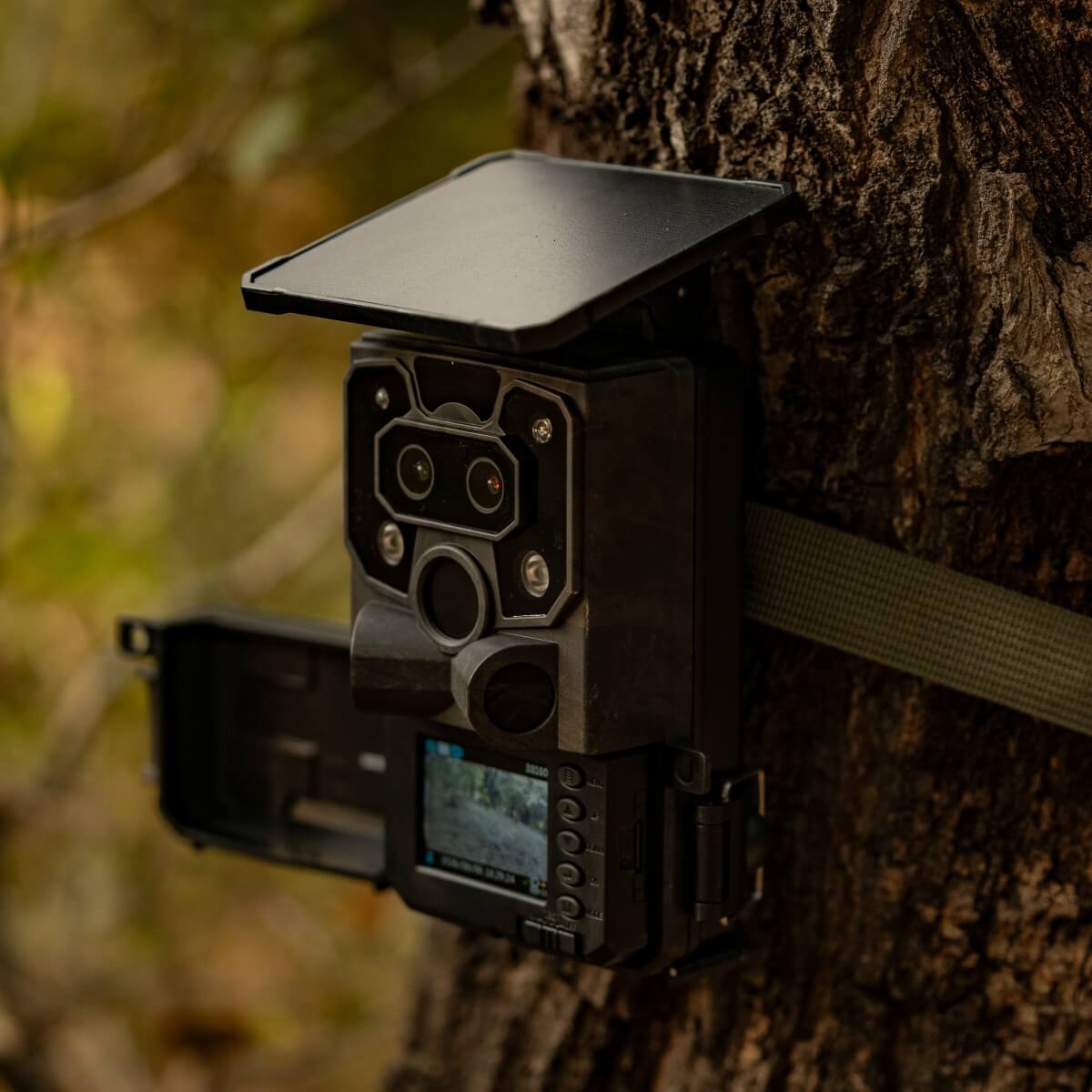 VOOPEAK TC37 4K 60MP High-Resolution Solarbetriebene WLAN-Wildkamera für Jagd und Wildtierbeobachtung