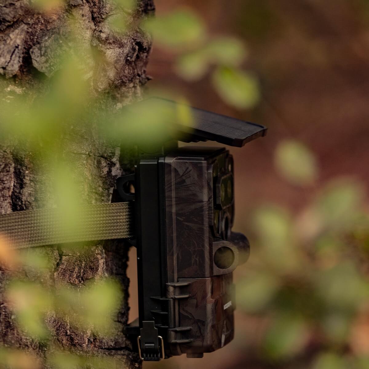 VOOPEAK TC37 4K 60MP High-Resolution Solarbetriebene WLAN-Wildkamera für Jagd und Wildtierbeobachtung