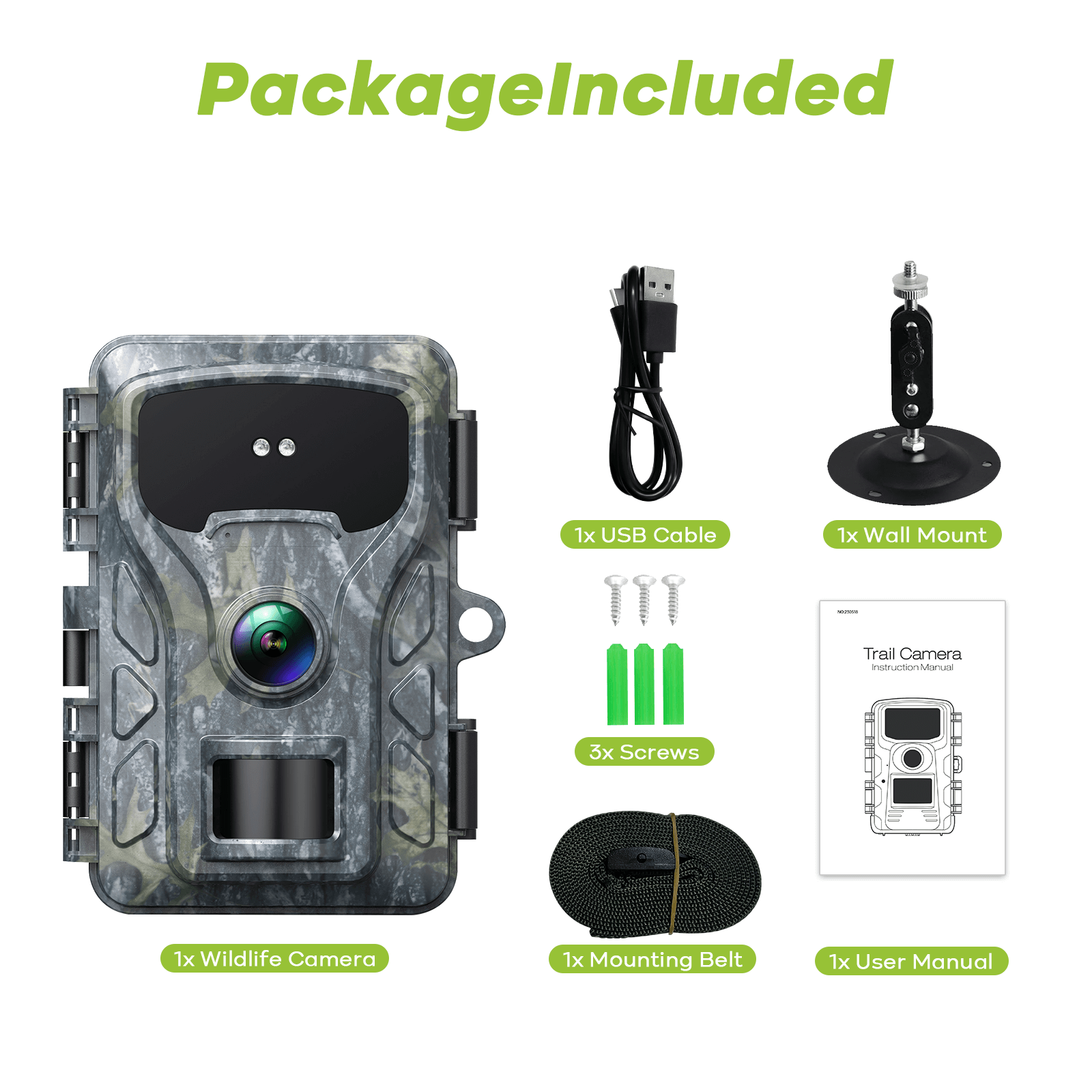 Voopeak TC30 4K Standard Trail Camera ( No wifi)